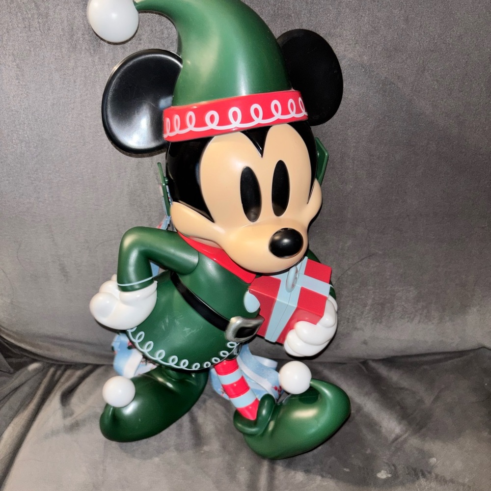 2024 Mickey Mouse “Elf” Christmas Popcorn Bucket